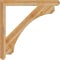 Ekena Millwork Legacy Craftsman Rough Sawn Bracket, Western Red Cedar, 4"W x 44"D x 44"H BKT04X44X44LEC04RWR - alternate 4